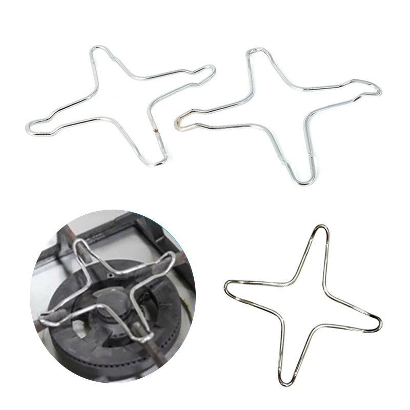 Camping Cooking Rack - 2pcs Stainless Steel Holder Gas Cooker