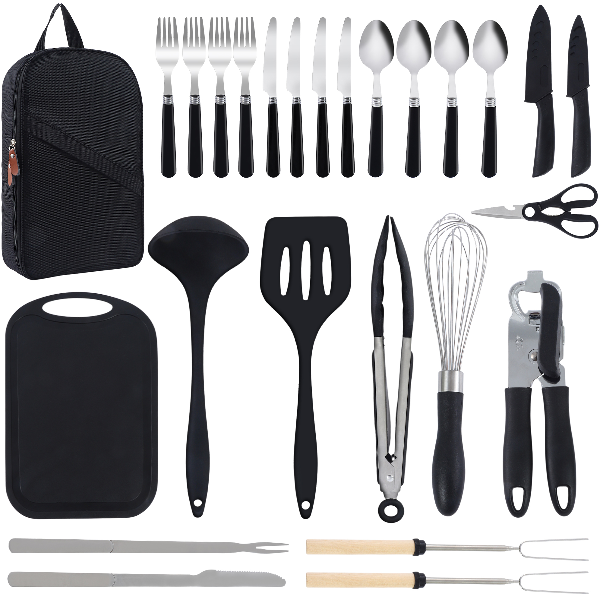 Camping Cooking Must Haves - 26Pcs Outdoor Camping Cooking Utensils Set