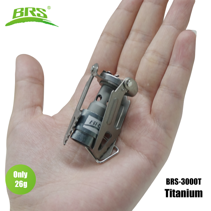 Camping Cooking With Gas - BRS Outdoor Gas Stove Mini Camping