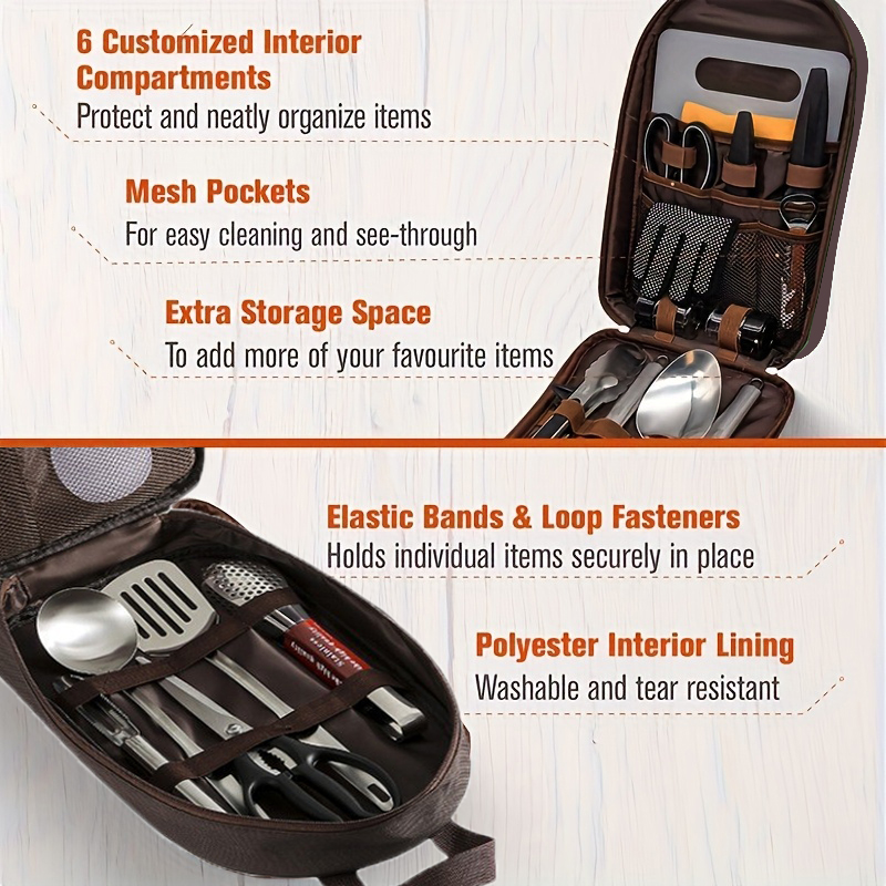 Outdoor Cooking Bag Camping St - огляд і ціна Camping Cooking Equipment Bag