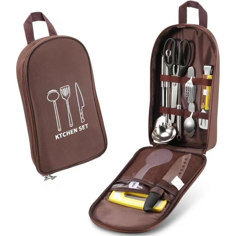 Camping Travel Cooking Utensil - огляд і ціна Camping Cooking Equipment Bag