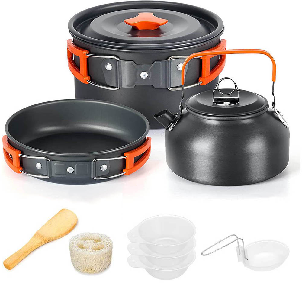Aluminum Outdoor Camping Cookw - огляд і ціна Camping Cooking Equipment Bag
