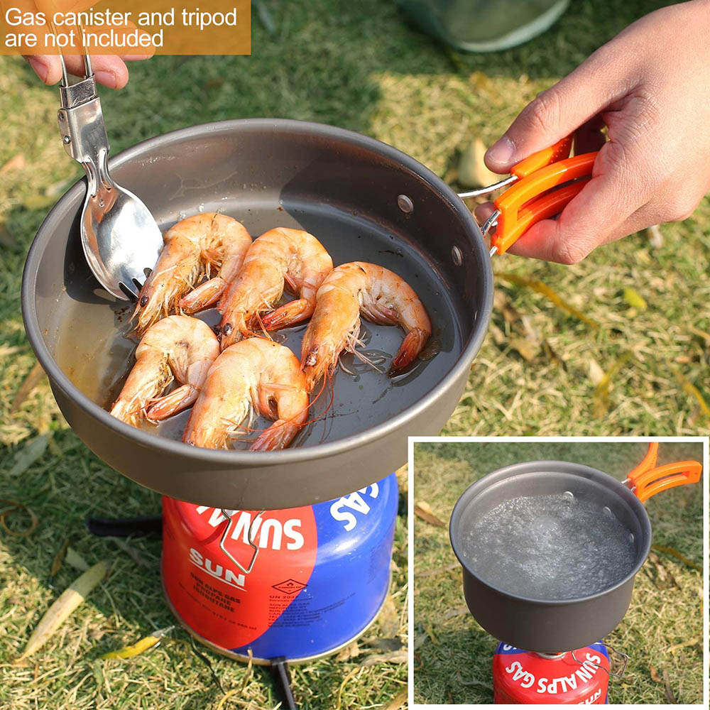 Aluminum Outdoor Camping Cookw - огляд і ціна Camping Cooking Equipment Bag