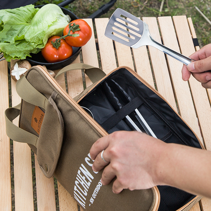 8pcs Camping Kitchen Cookware  - огляд і ціна Camping Cooking Rack
