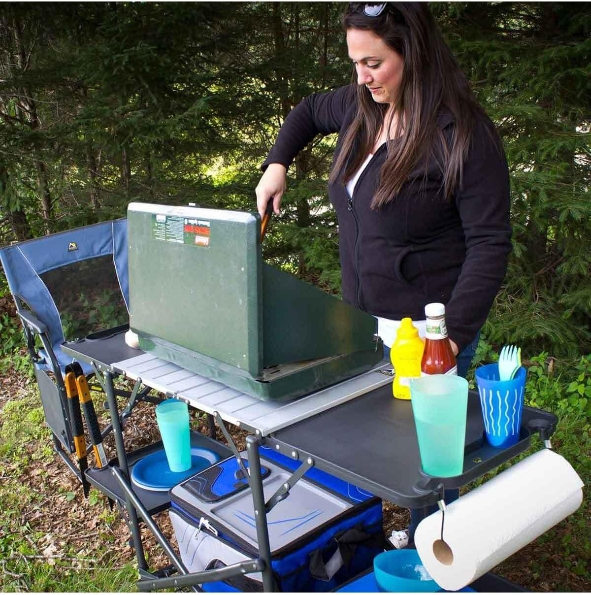 Slim Fold Portable Camping Kit - огляд і ціна Camping Cooking Rack