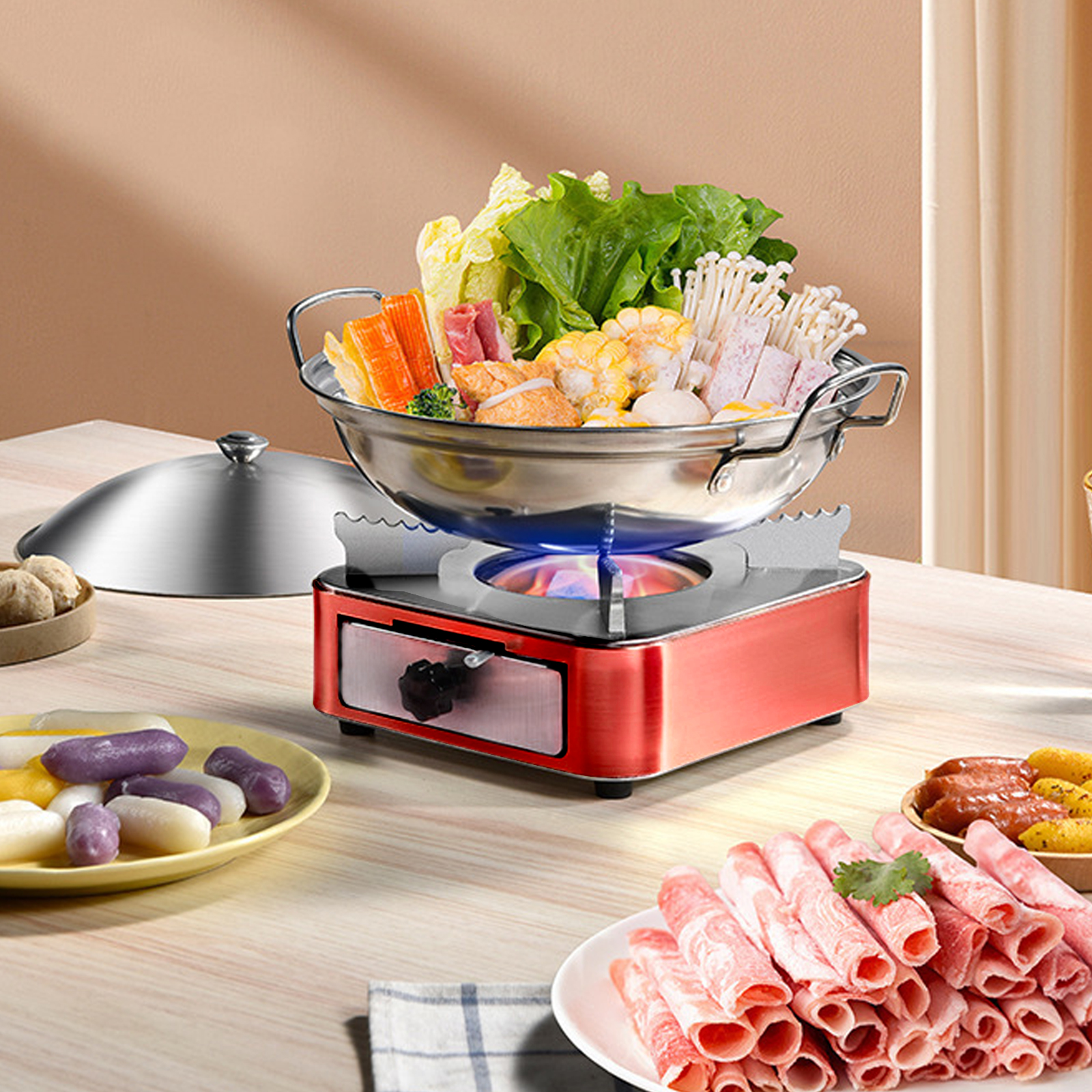 Portable Camping Stove Stainle - огляд і ціна Camping Cooking Area