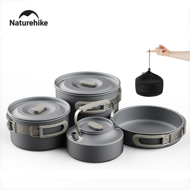 Naturehike Camping Cookware Ou - огляд і ціна Camping Cooking Set 2 Person