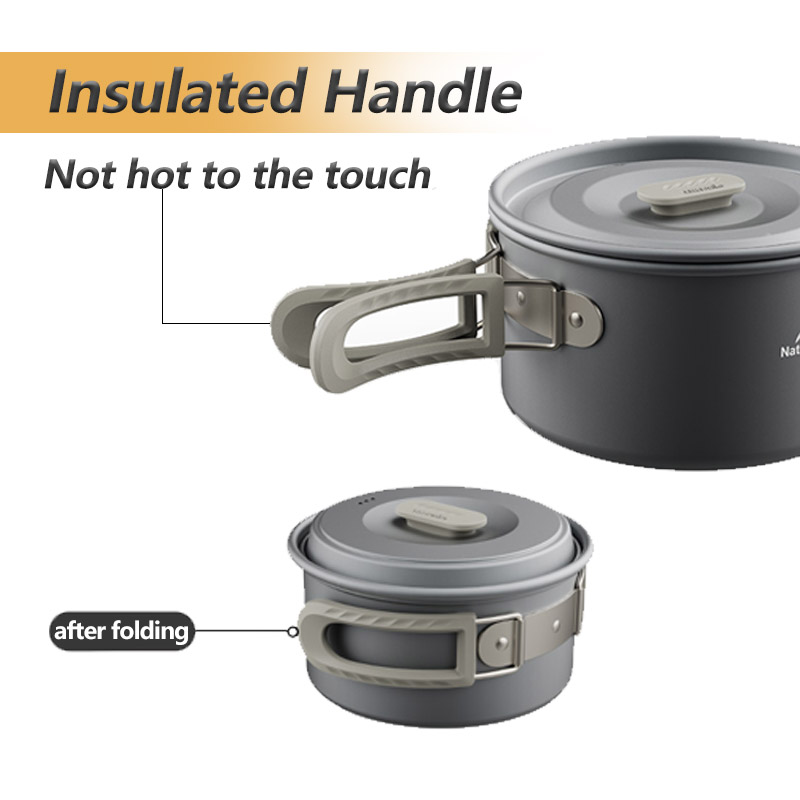 Naturehike Camping Cookware Ou - огляд і ціна Camping Cooking Set 2 Person