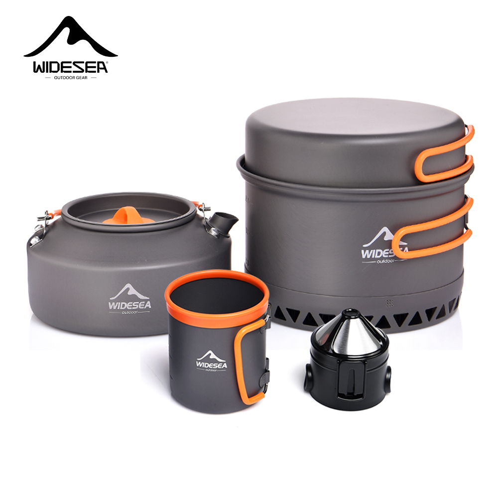 Camping Tableware Outdoor Cook - огляд і ціна Camping Cooking Set 2 Person