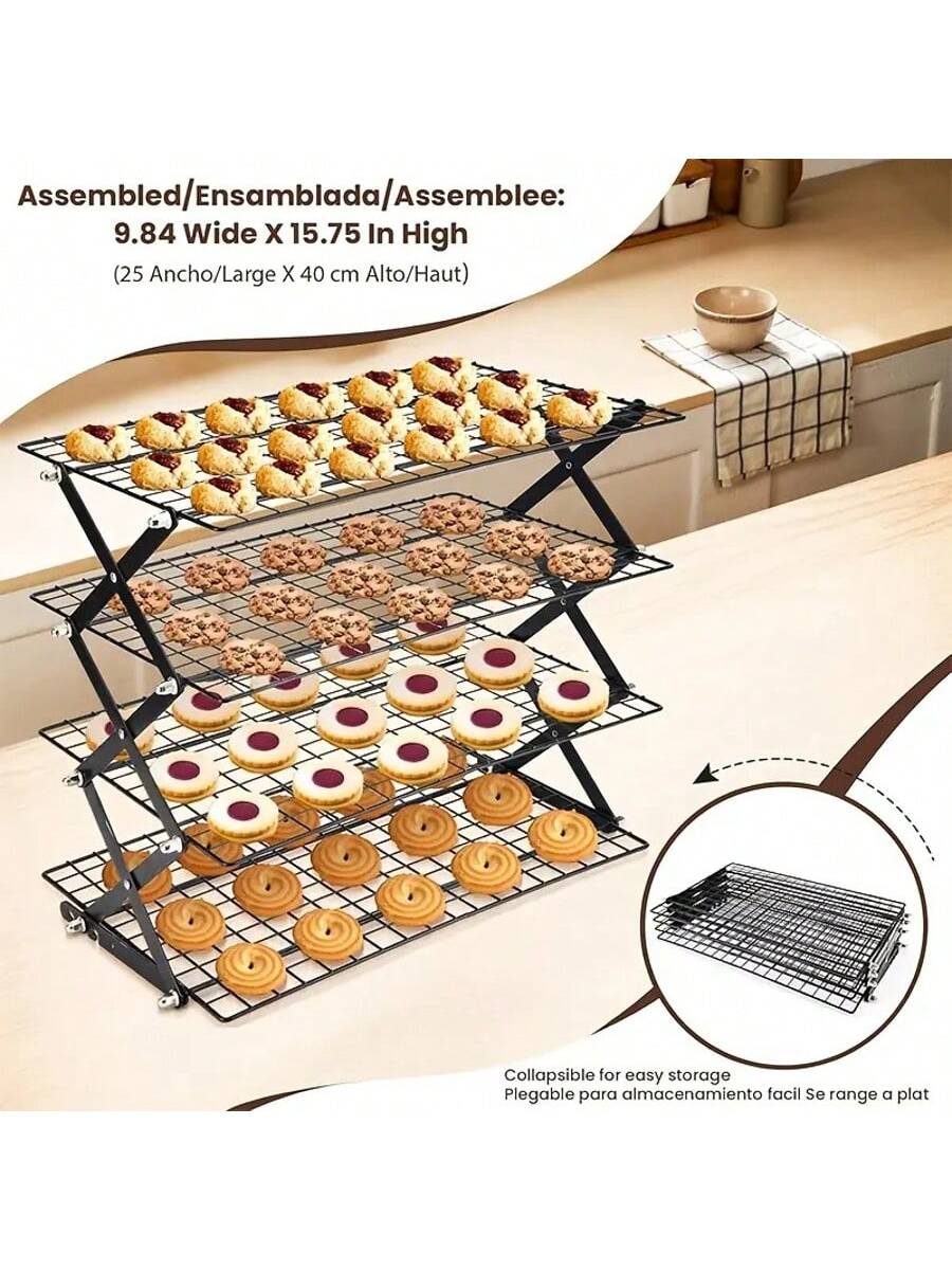4-Tier Upgrade Foldable Outdoo - огляд і ціна Camping Cooking Must Haves