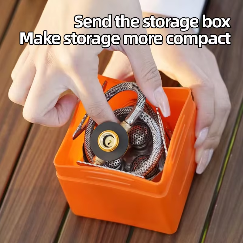 Three-Head Gas Stove Portable  - огляд і ціна Camping Cooking Hardware