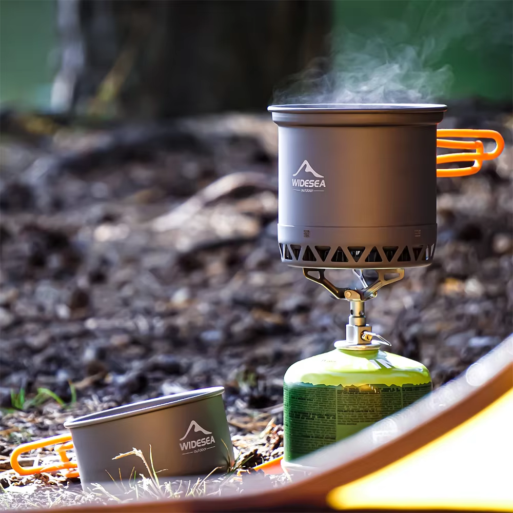 Outdoor Camping Pot 1.3L 2.3L  - огляд і ціна Camping Cooking Set 2 Person