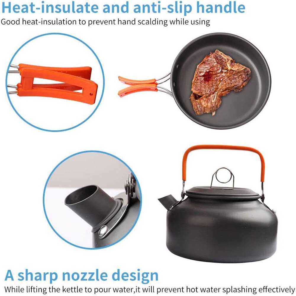Outdoor camping cooking set, n - огляд і ціна Camping Cooking Equipment Bag