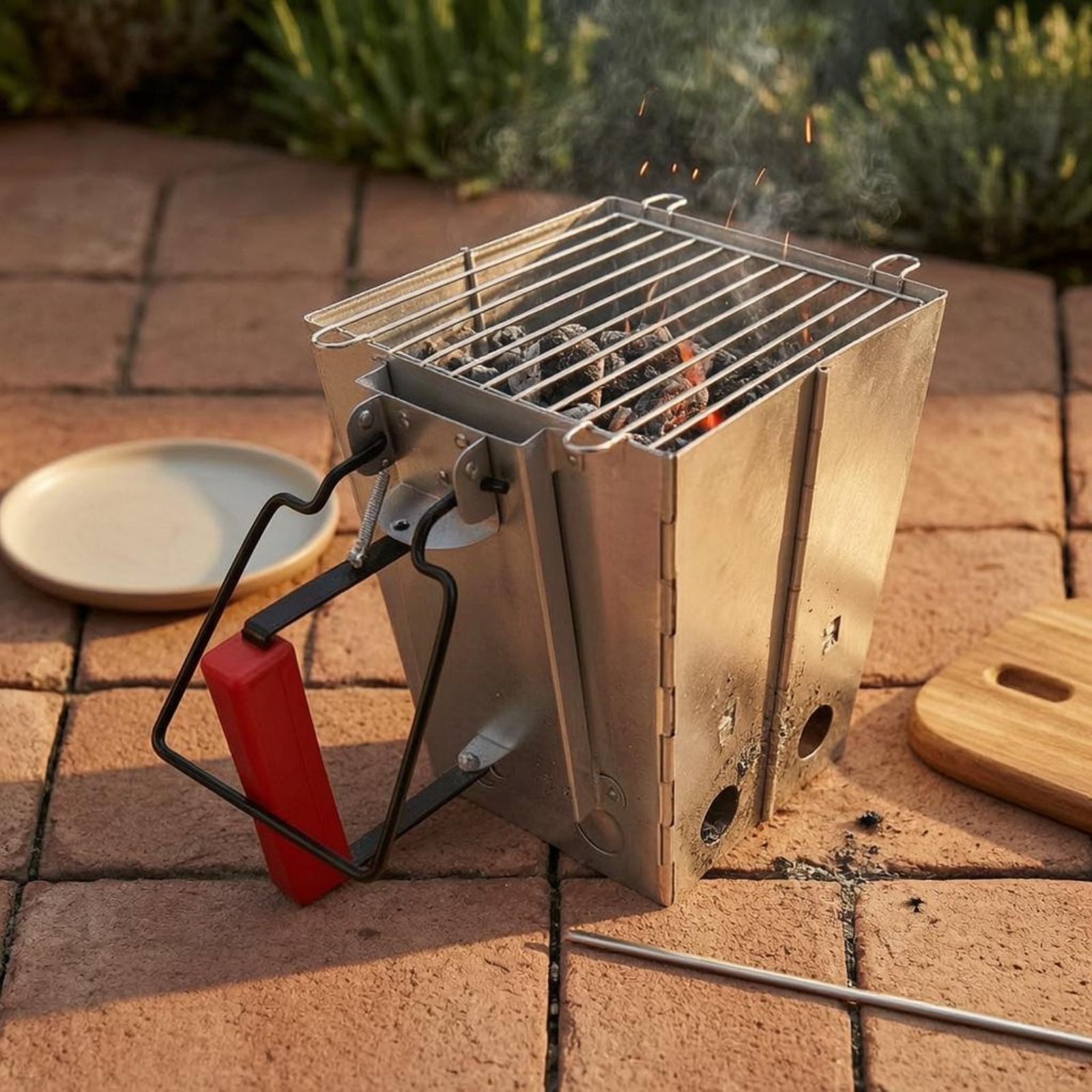 Charcoal Fire Starter Furnace  - огляд і ціна Charcoal Chimney Starter