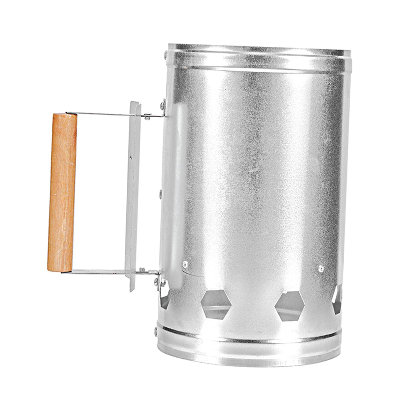 Chimney Starter BBQ Steel Ligh - огляд і ціна Charcoal Chimney Starter