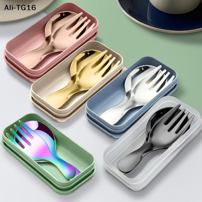 【Pn】Steel Tableware Set Spoon  - огляд і ціна Camping Cooking Box Set