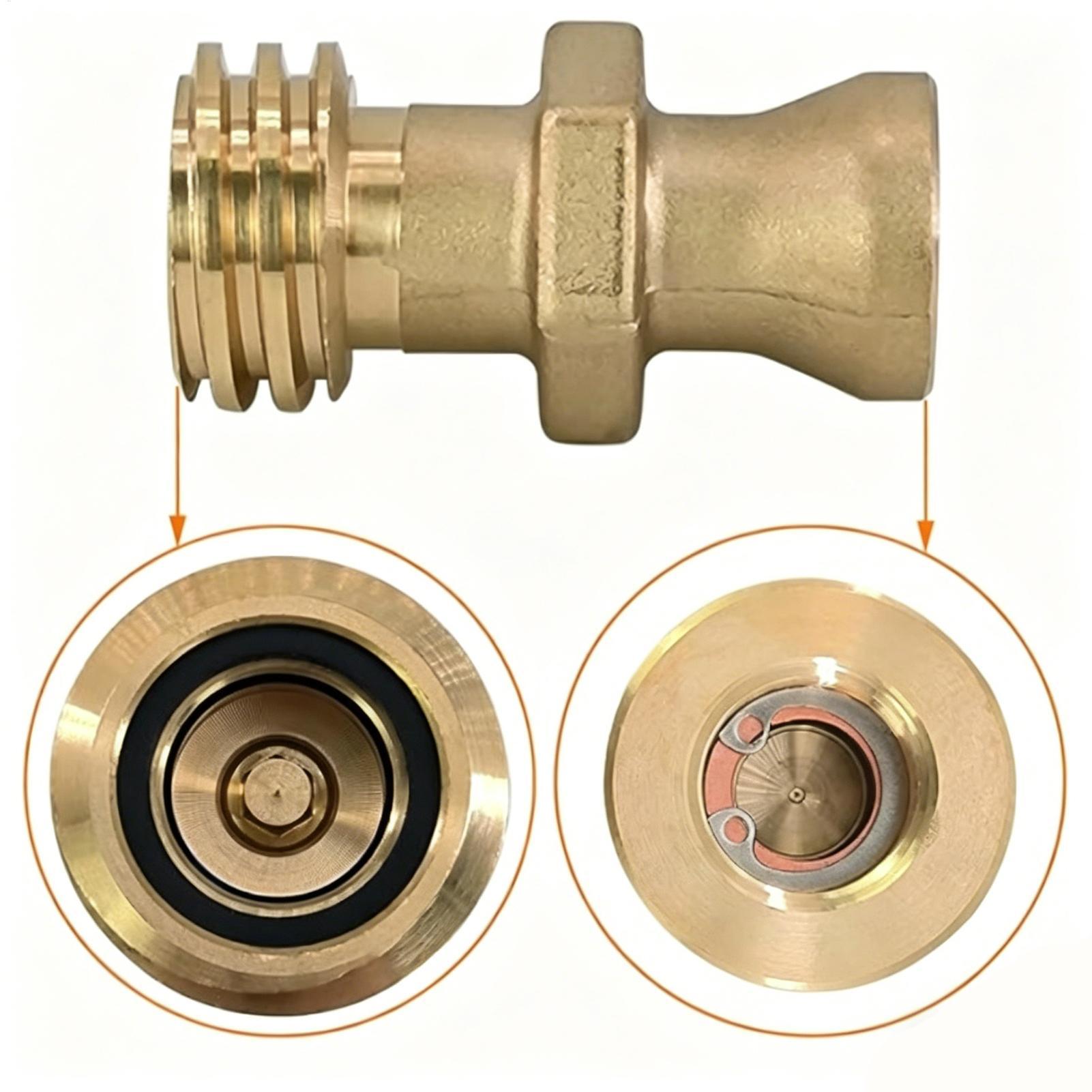 Propane Tank Connector Male Br - огляд і ціна Camping Cooking Area