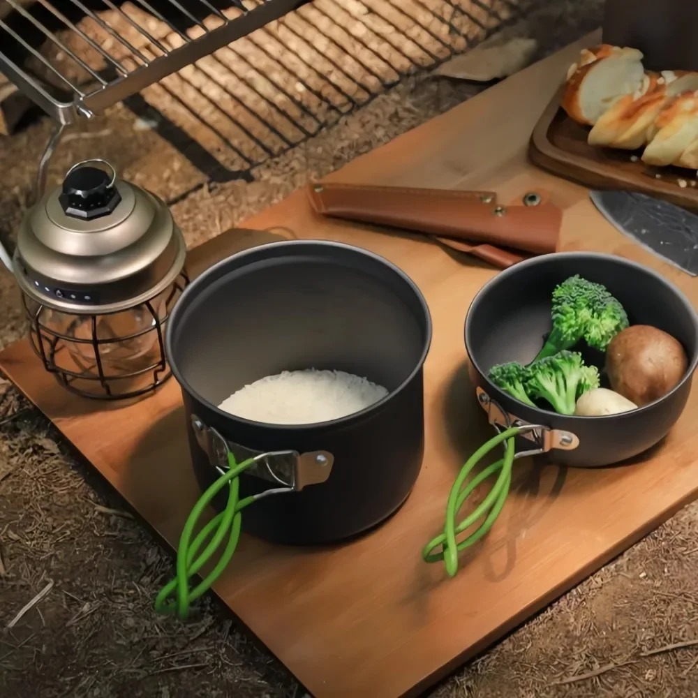 Portable Cookware Camping Cook - огляд і ціна Camping Cooking Equipment Bag