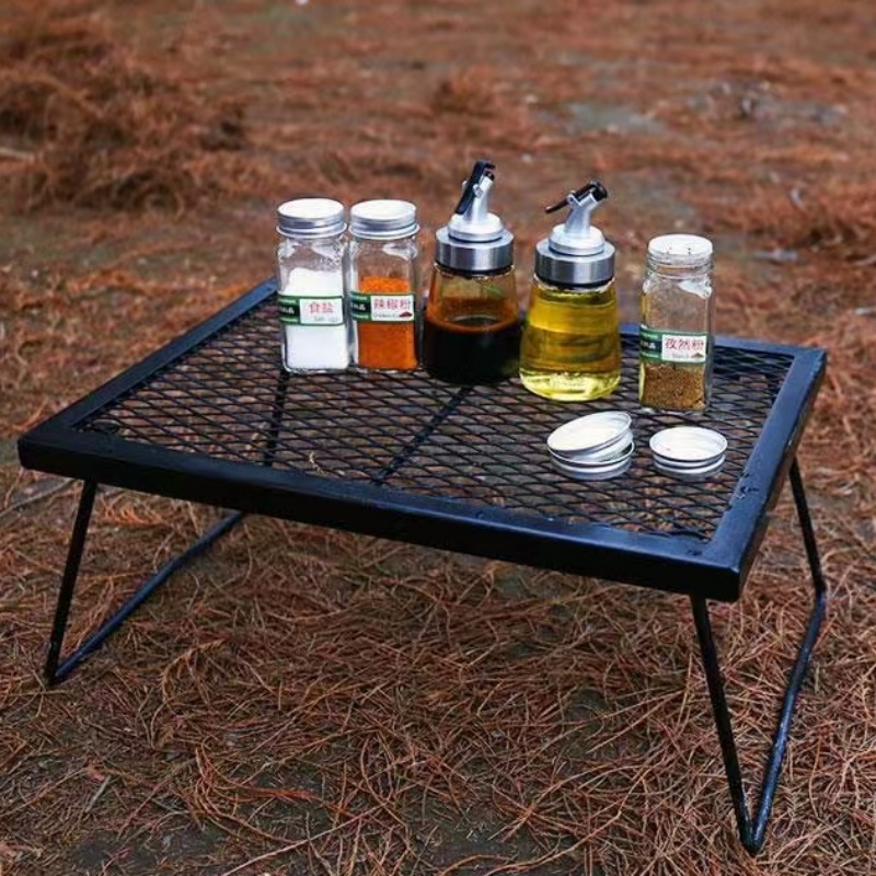Outdoor Grid Folding Table Mul - огляд і ціна Camping Cooking Rack