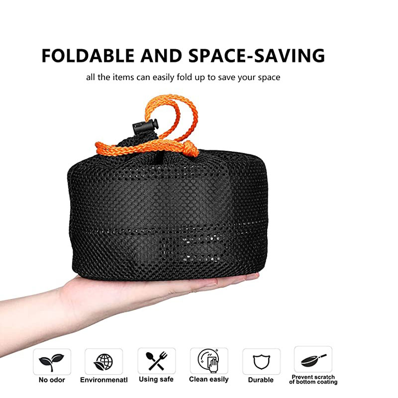 Aluminum Outdoor Camping Cookw - огляд і ціна Camping Cooking Equipment Bag