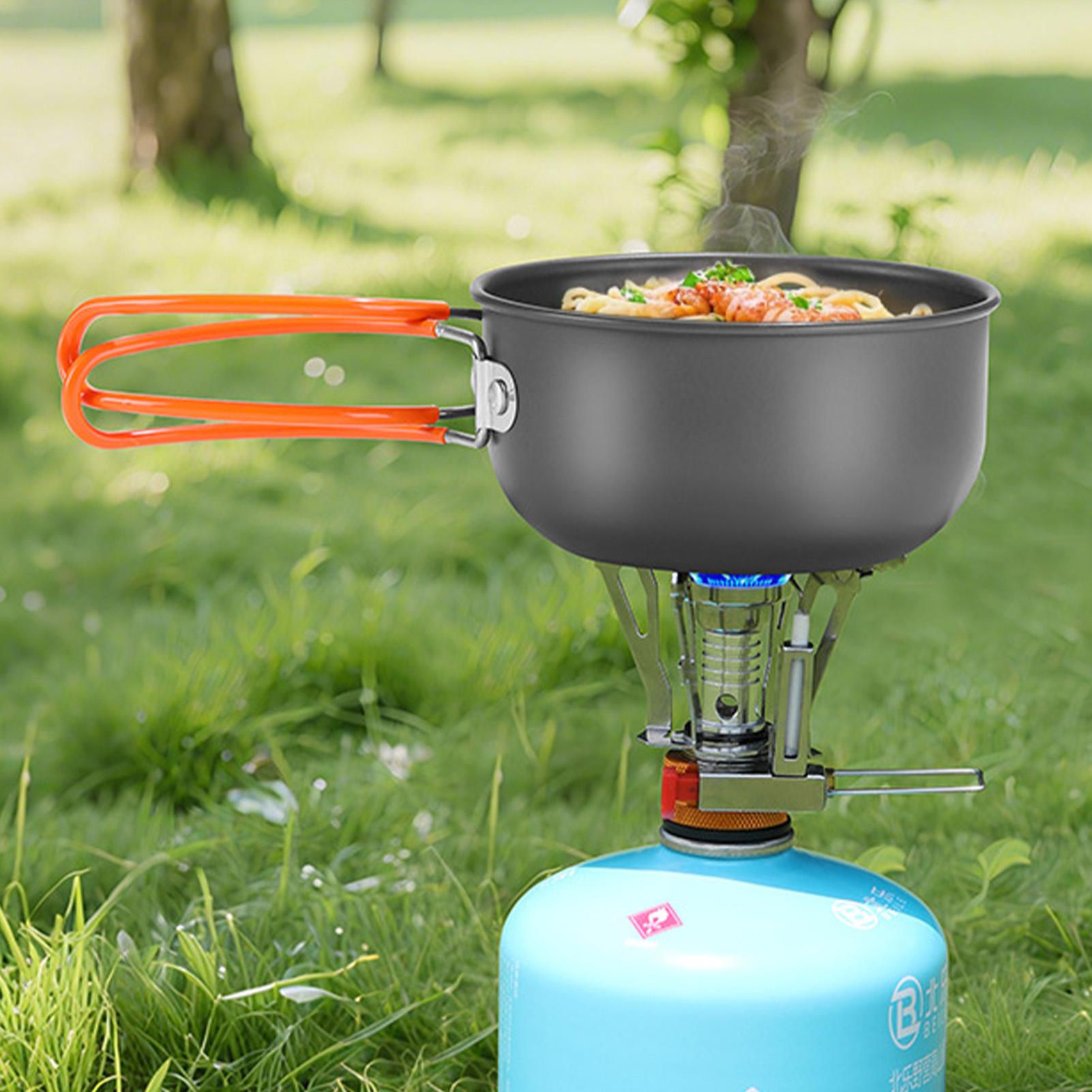 Portable Camping Cookware Set  - огляд і ціна Camping Cooking With Gas