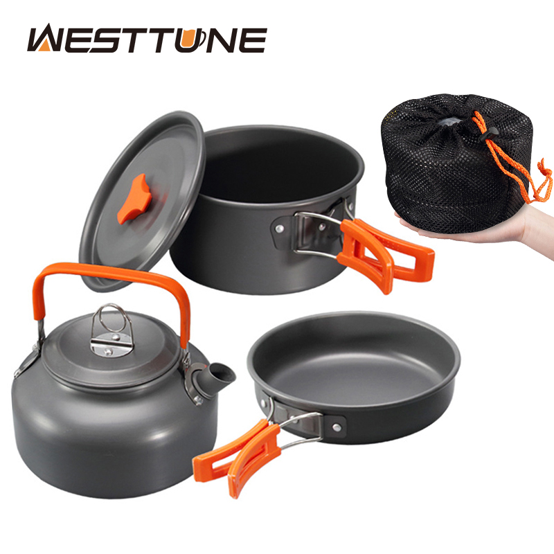 WESTTUNE Camping Cookware Kit  - огляд і ціна Camping Cooking Hardware