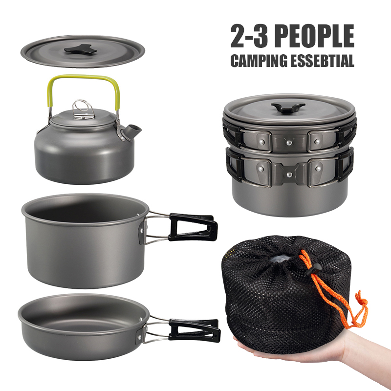 WESTTUNE Camping Cookware Kit  - огляд і ціна Camping Cooking Hardware