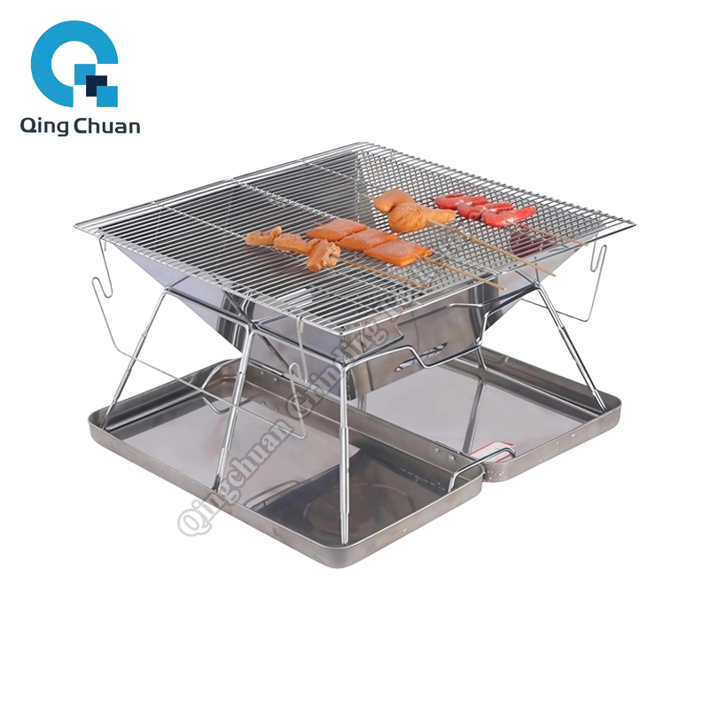 Camping Grill Charcoal Stove F - огляд і ціна Camping Cooking Area
