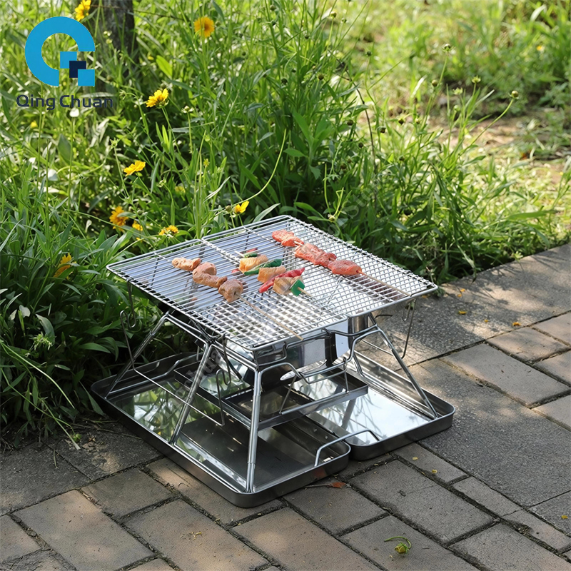 Camping Grill Charcoal Stove F - огляд і ціна Camping Cooking Area