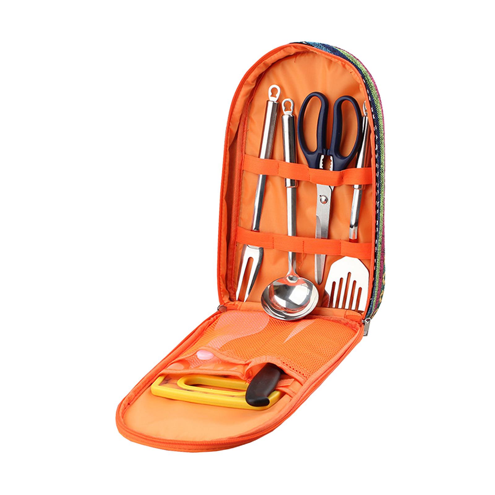 7Pcs Camping Cooking Utensils  - огляд і ціна Camping Cooking Set Compact