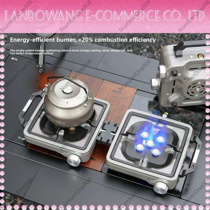 Outdoor Dual Burner High Power - огляд і ціна Camping Cooking With Gas