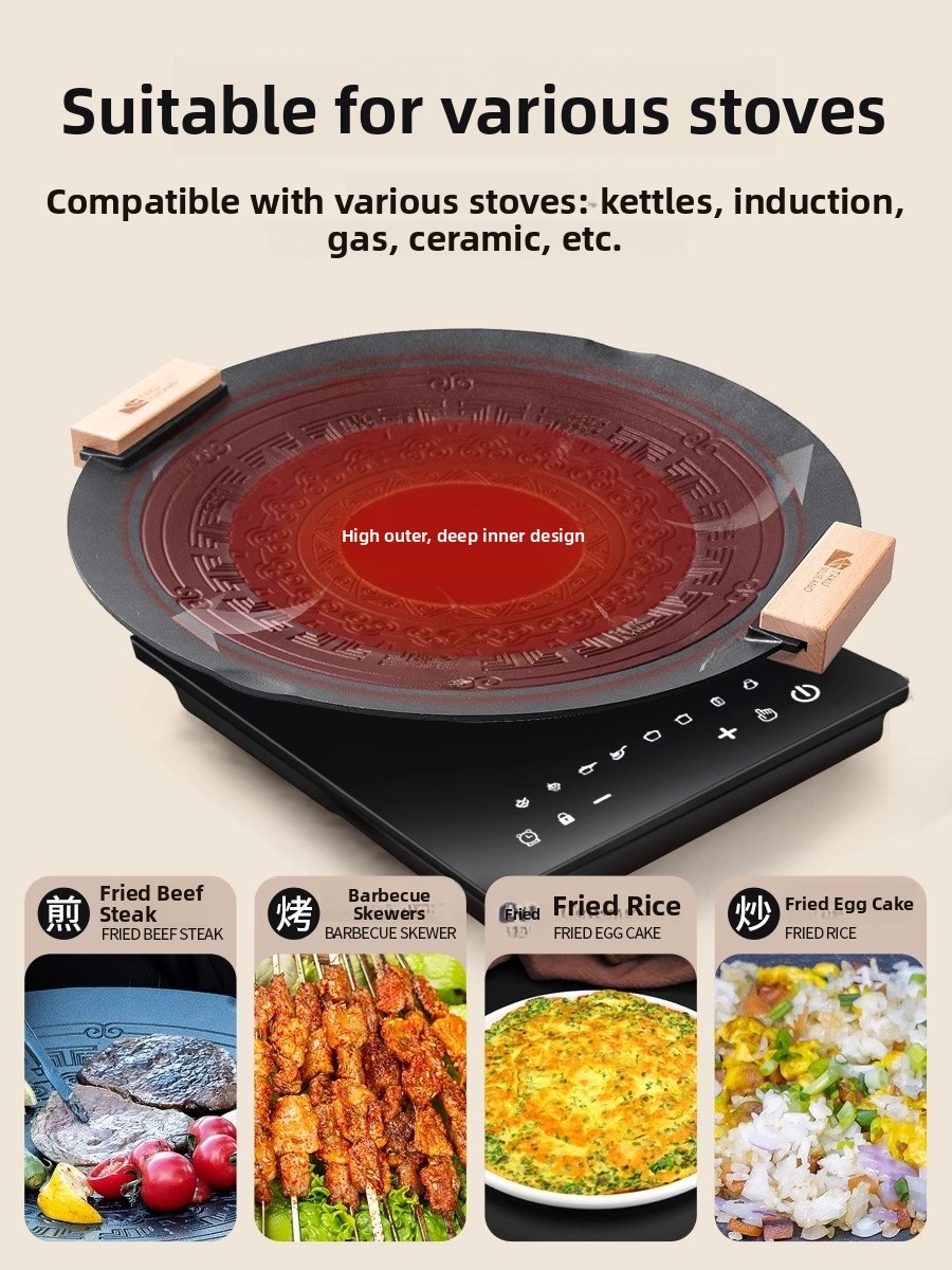 Portable Induction BBQ Grill S - огляд і ціна Camping Cooking Area