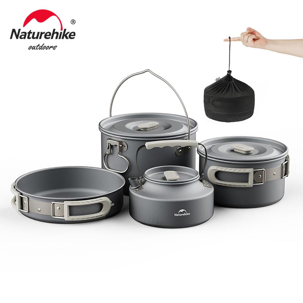 Naturehike Camping Cookware Ki - огляд і ціна Camping Cooking Set 2 Person