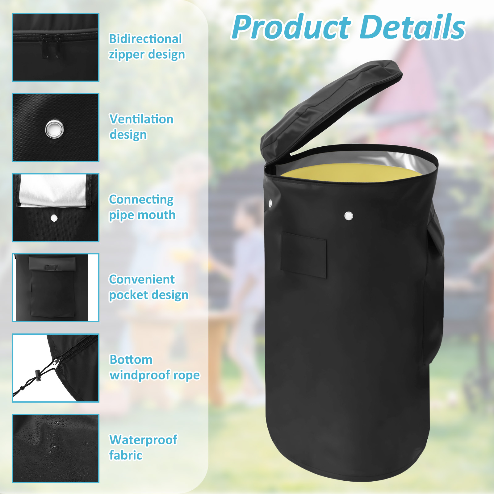 Oxford Cloth Propane Tank Cove - огляд і ціна Camping Cooking With Gas
