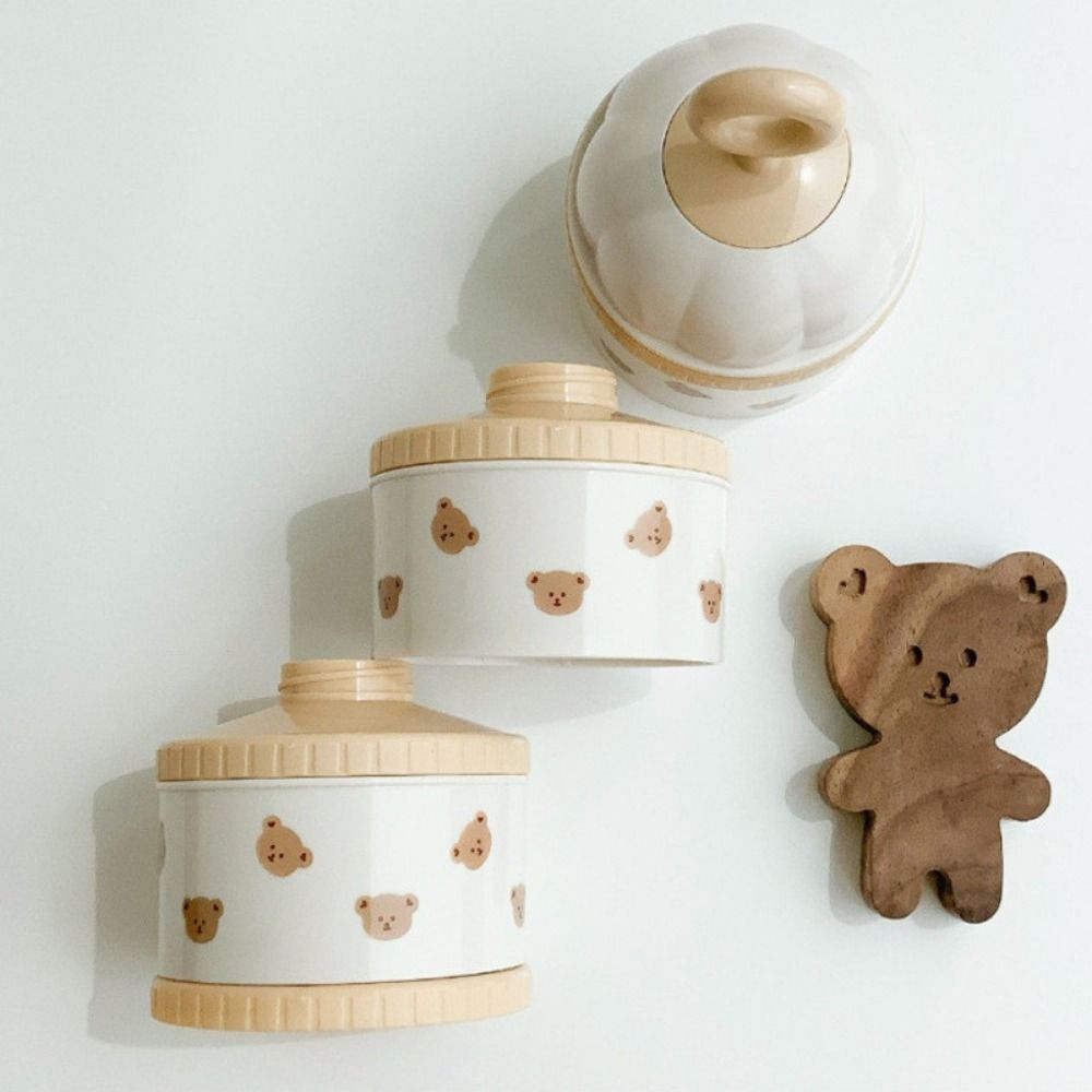 3 Layers Baby Milk Powder Box  - огляд і ціна Bear Canister Food