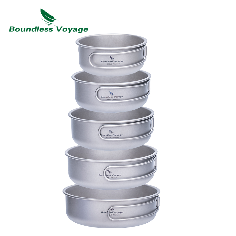 Boundless Voyage Titanium Bowl - огляд і ціна Camping Cooking Set Compact