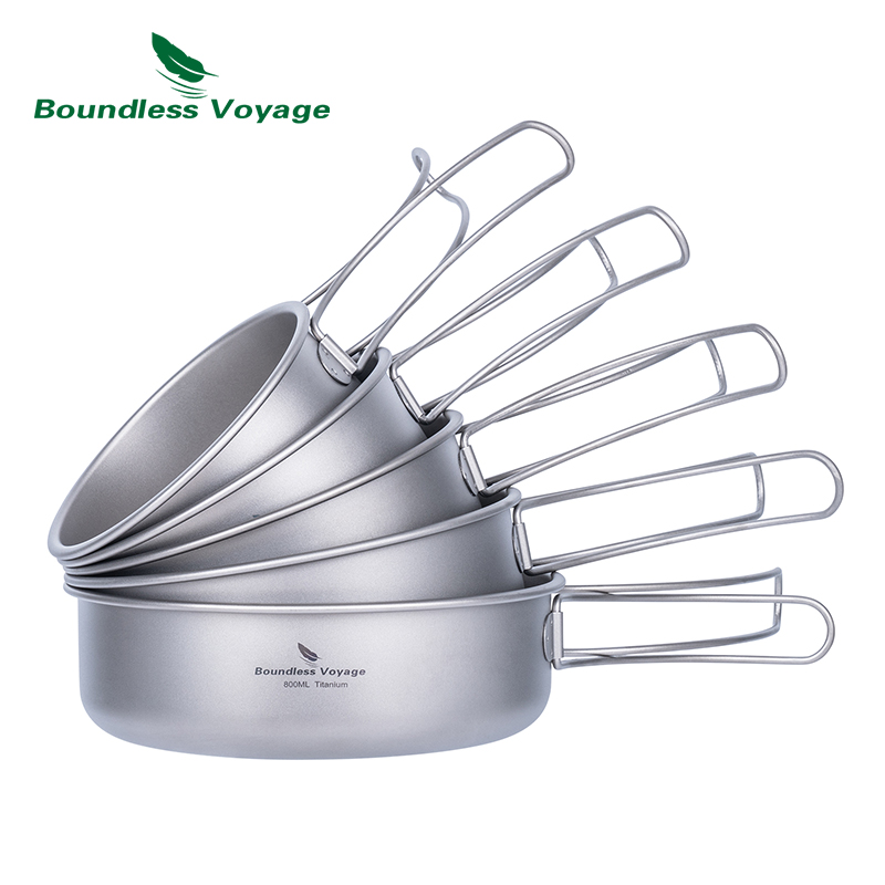 Boundless Voyage Titanium Bowl - огляд і ціна Camping Cooking Set Compact