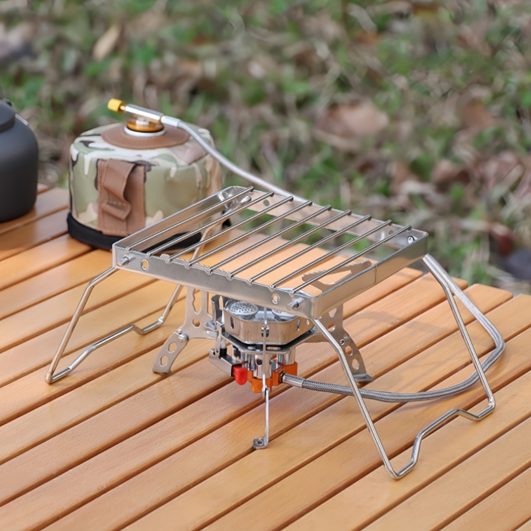 Stainless Steel Foldable Campi - огляд і ціна Camping Cooking Equipment Bag