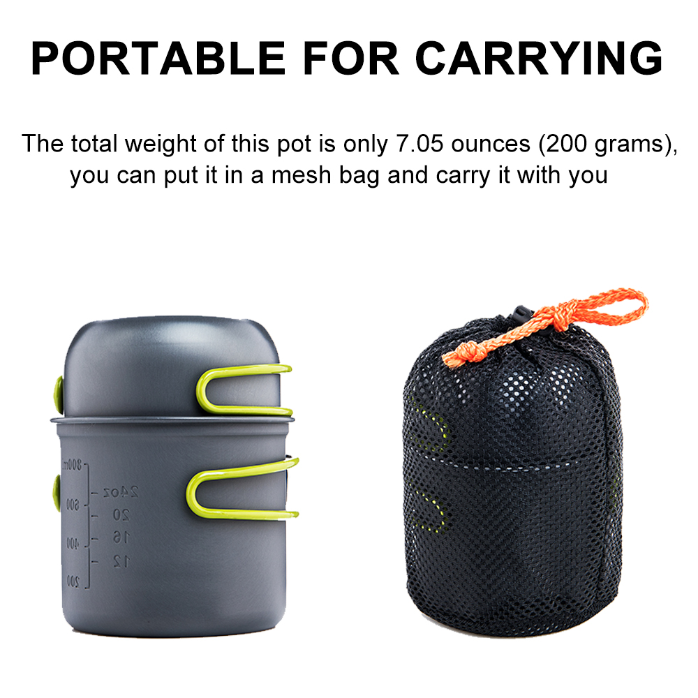 Widesea Ultralight Camping Coo - огляд і ціна Camping Cooking Set 2 Person