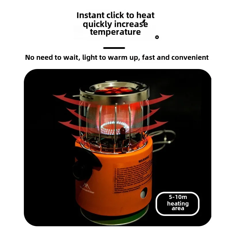 MOUNTAINHIKER Portable 2000W G - огляд і ціна Camping Cooking Heater