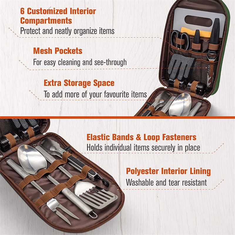 Portable Outdoor Cooking Bag C - огляд і ціна Camping Cooking Equipment Bag