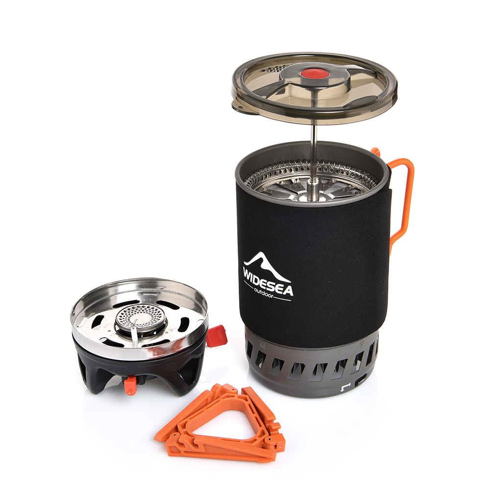 Widesea Portable Camping Coffe - огляд і ціна Camping Cooking Set 2 Person