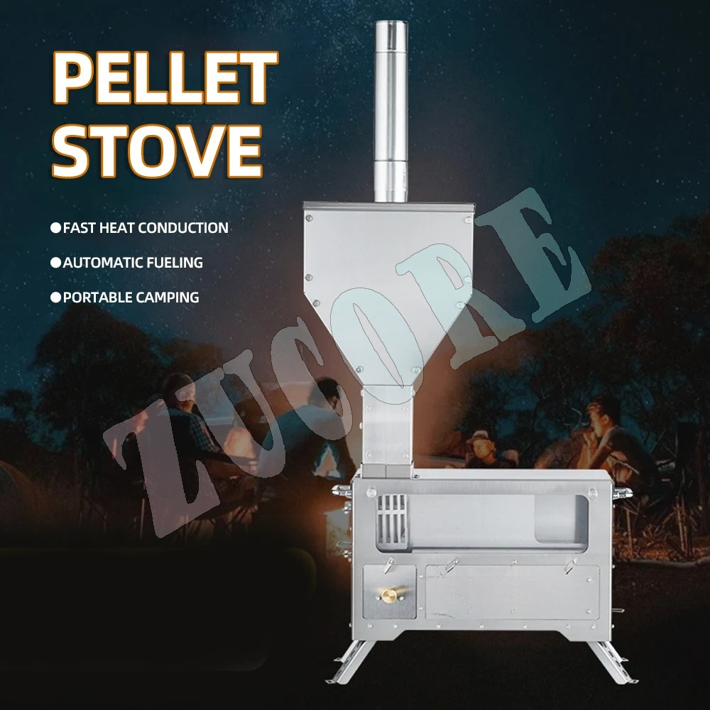 Portable Outdoor Fire Wood Hea - огляд і ціна Camping Cooking Heater