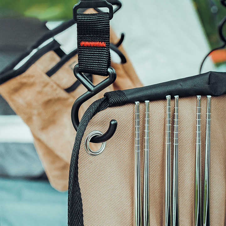 Portable outdoor cutlery stora - огляд і ціна Camping Cooking Equipment Bag