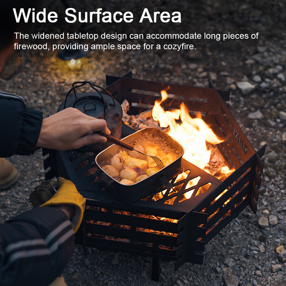 Camping Firewood Brazier Carbo - огляд і ціна Camping Cooking Rack