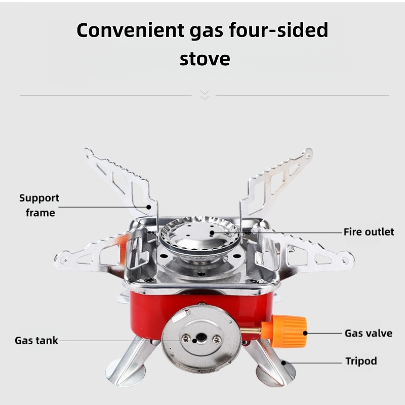 Outdoor Mini Square Stove Camp - огляд і ціна Camping Cooking Hardware