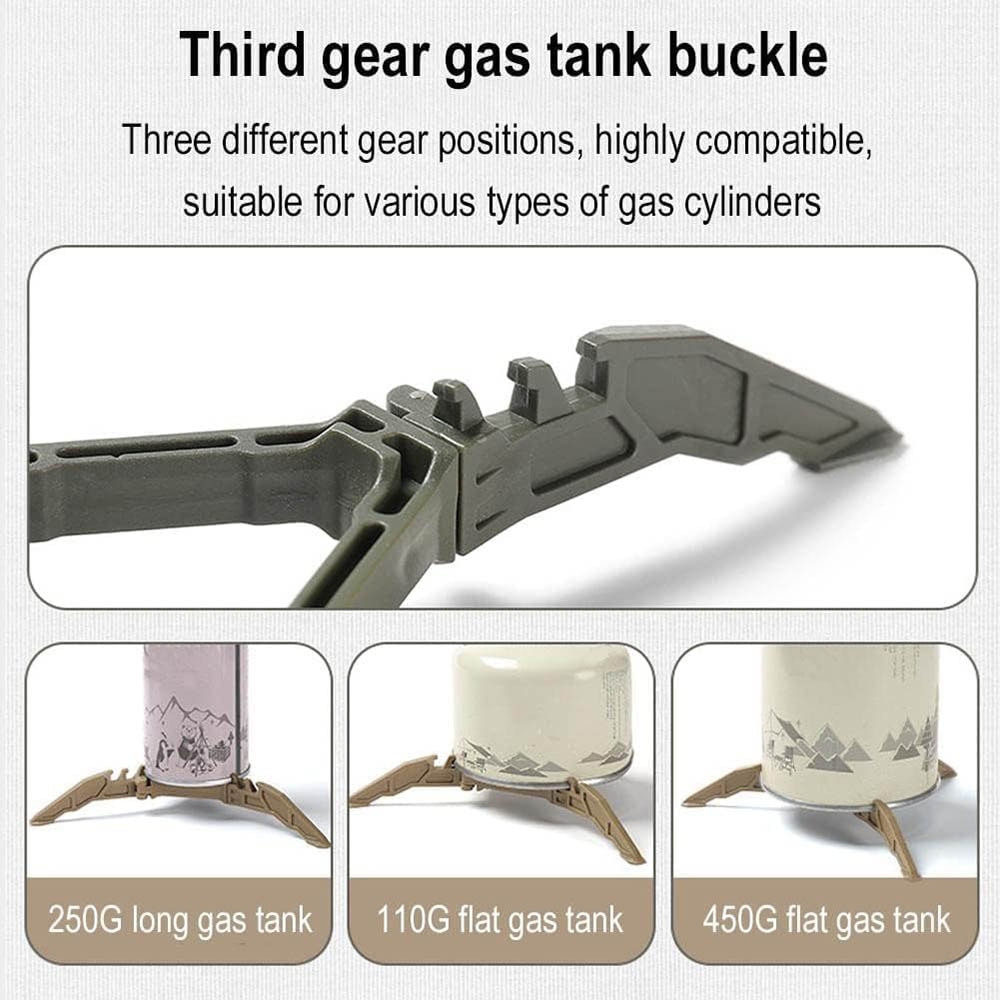 Gas Tank Bracket Foldable Fuel - огляд і ціна Camping Cooking Gas Stove