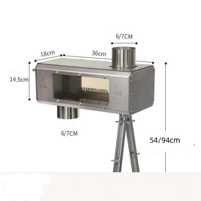 Camping Firewood Stove 2-Side  - огляд і ціна Camping Cooking Area