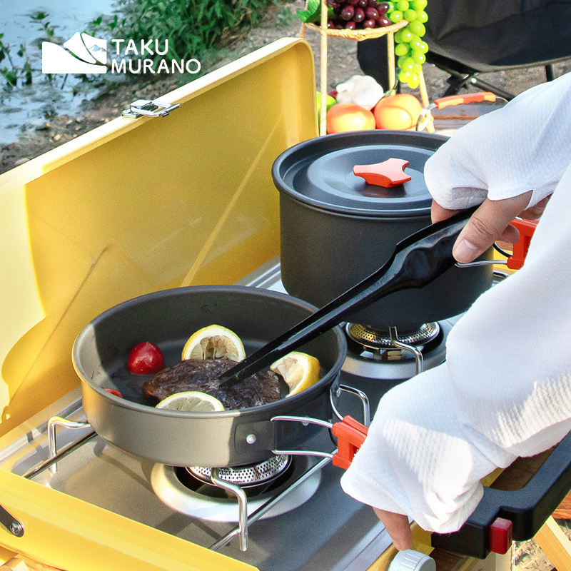 Camping Cookware Set Outdoor C - огляд і ціна Camping Cooking Hardware