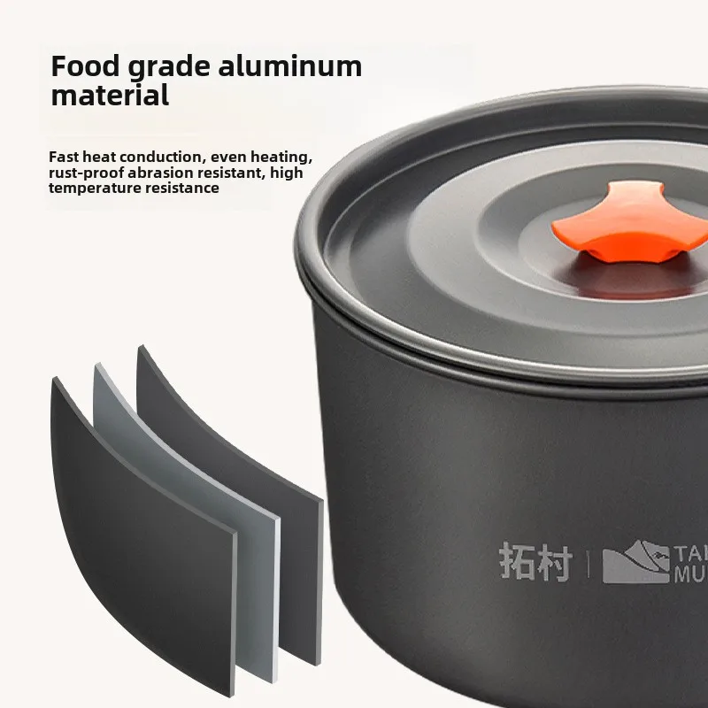 Camping Cookware Set Outdoor C - огляд і ціна Camping Cooking Hardware